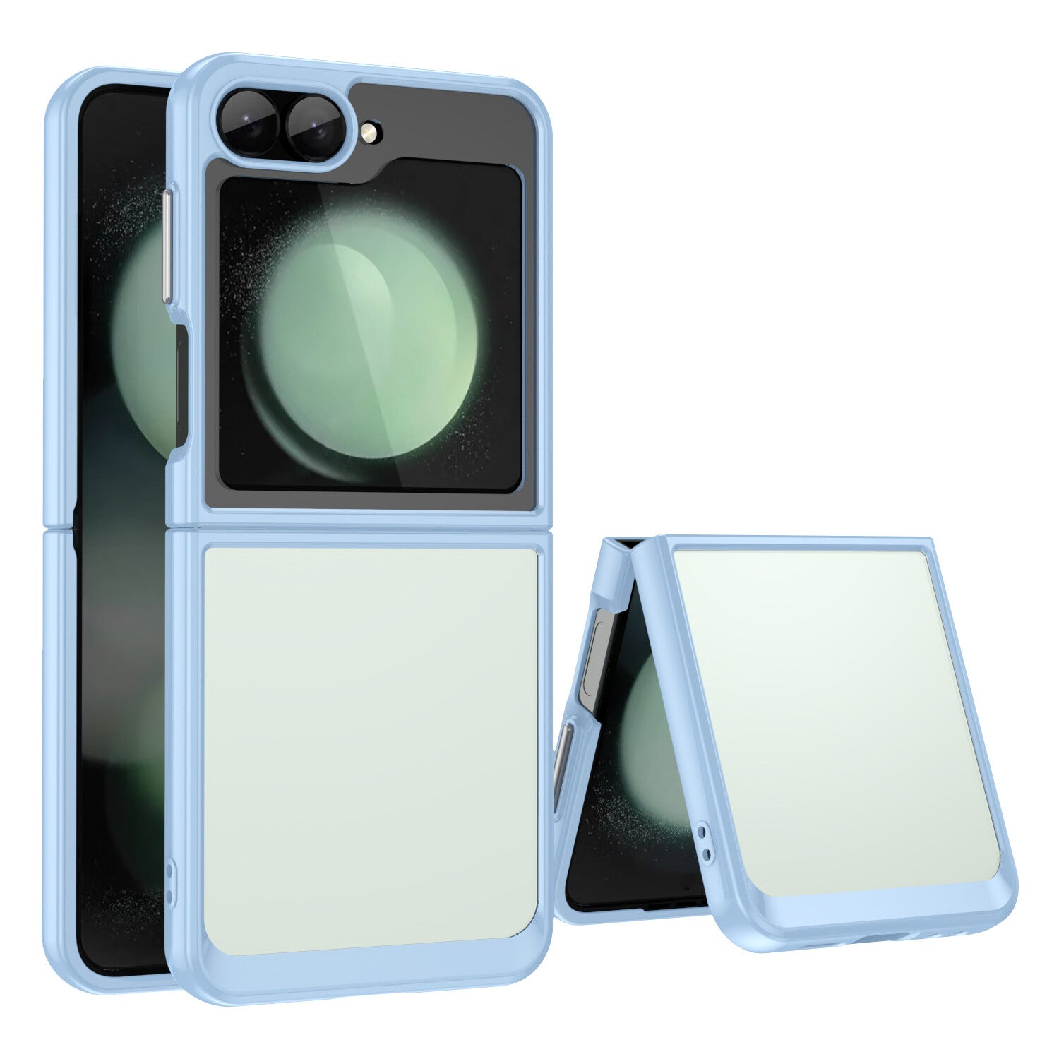 Clear Case for Samsung Galaxy Z Flip 7 FE Shockproof Ultra Slim Hard Phone Cover