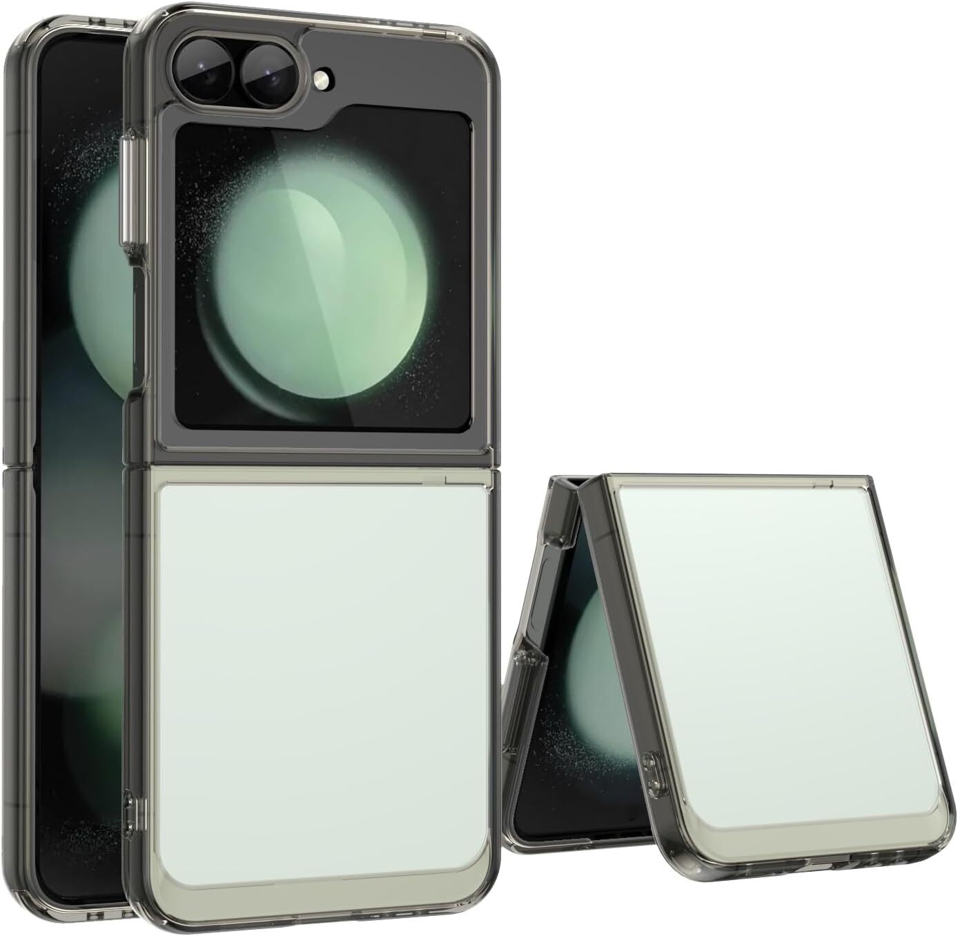 Clear Case for Samsung Galaxy Z Flip 7 FE Shockproof Ultra Slim Hard Phone Cover