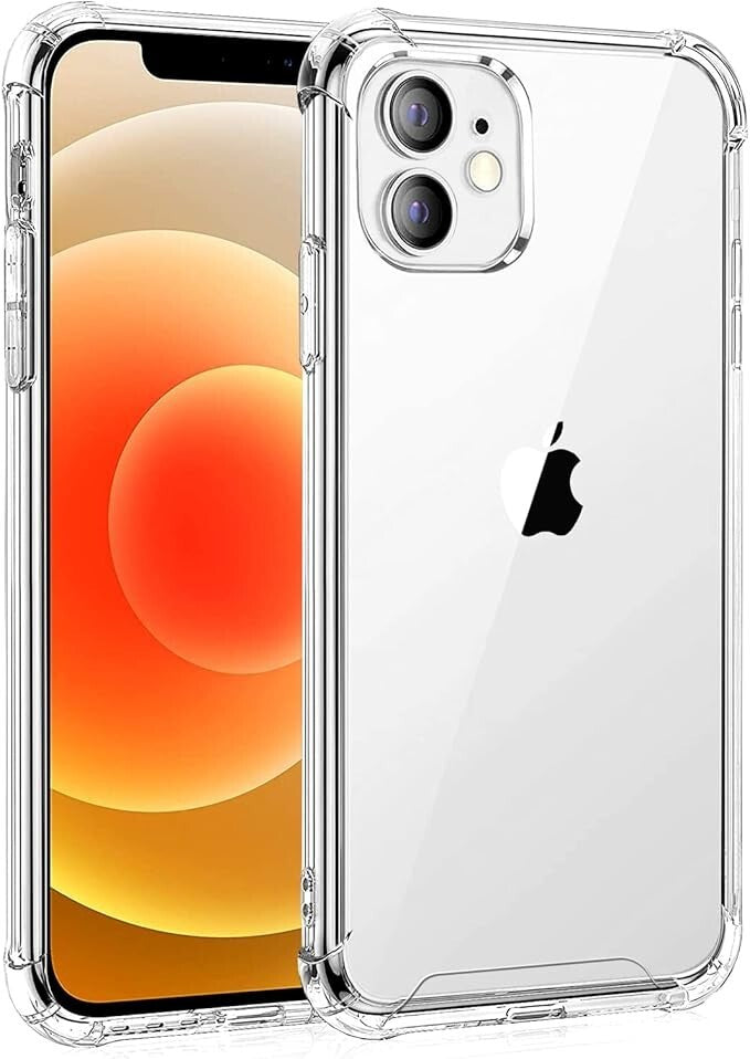 Case For iPhone 16 15 14 Pro Max Plus 13 11 12 7 8 Clear Cover Shockproof
