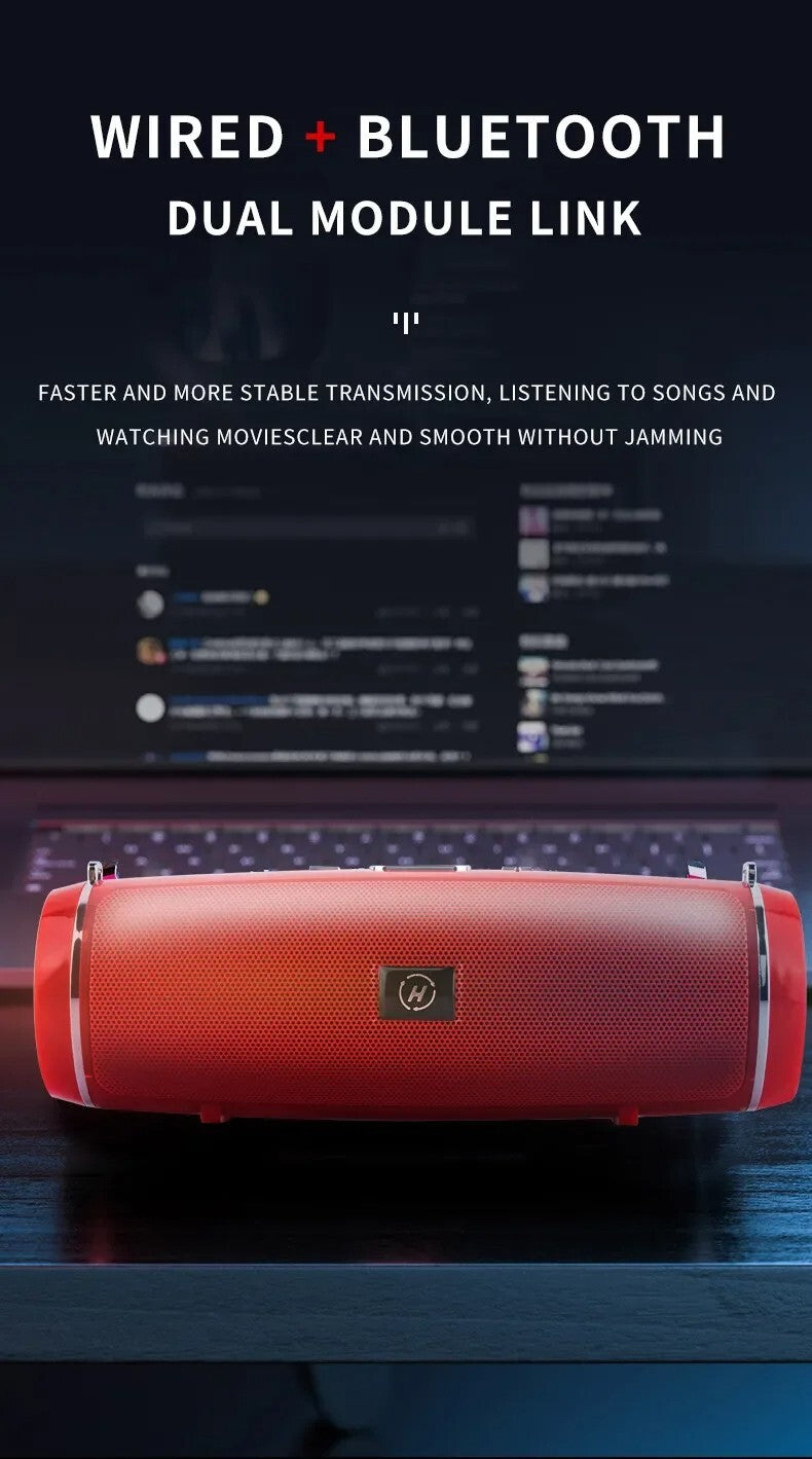 Ultra Loud High Bass Bluetooth Speakers Portable Outdoor Wireless Speaker Indoor