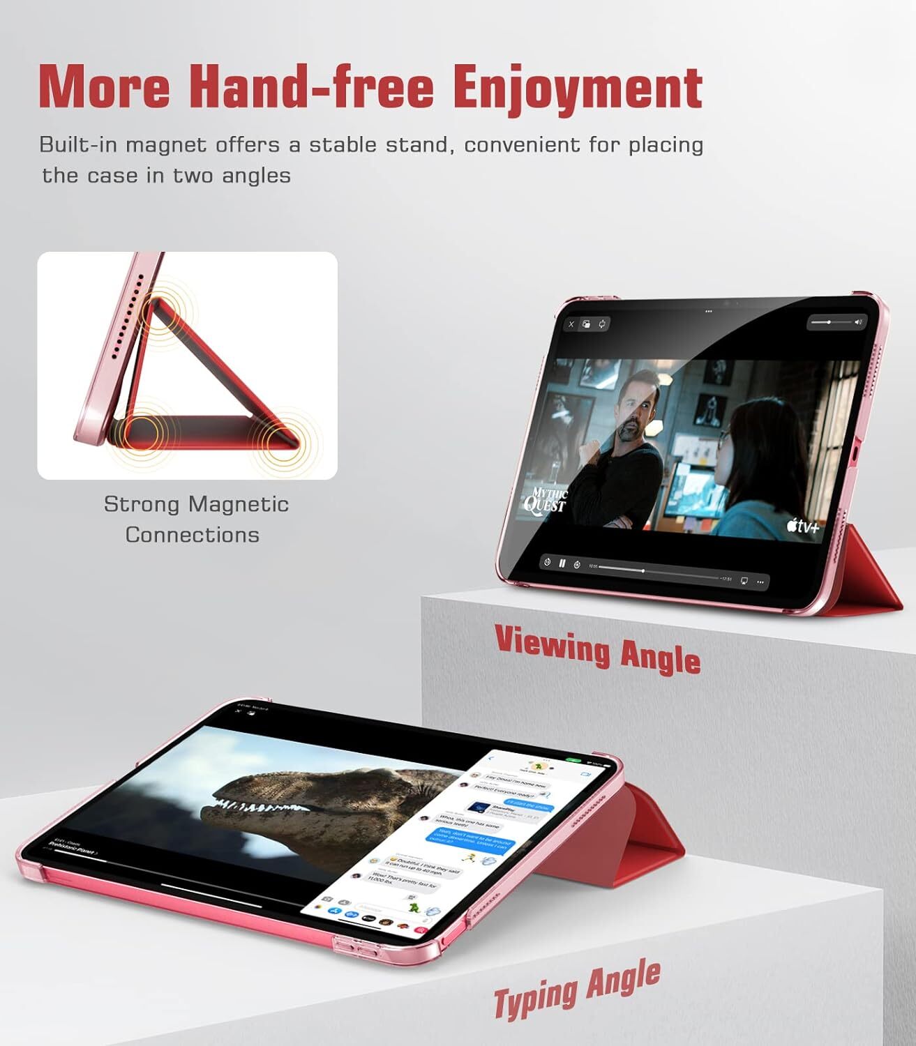 Leather Magnetic Smart Case for Apple iPad