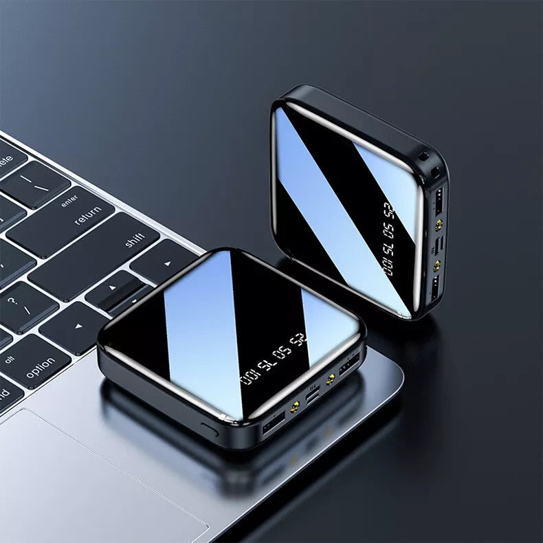 9000000mAh Power Bank Portable Fast Charger Battery USB Pack 2 for Mobile Phone.