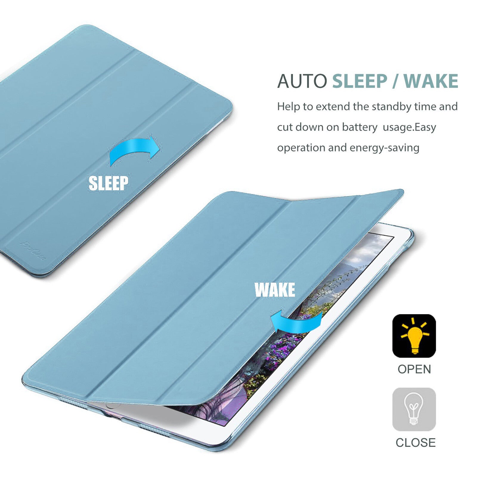 iPad Smart Multi Colour Case
