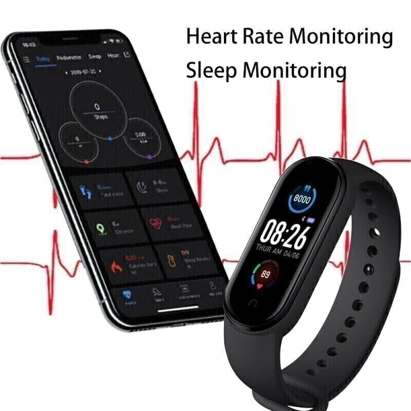 Fitbit Smart Watch Gym Band Fitness Tracker Heart Rate Monitor