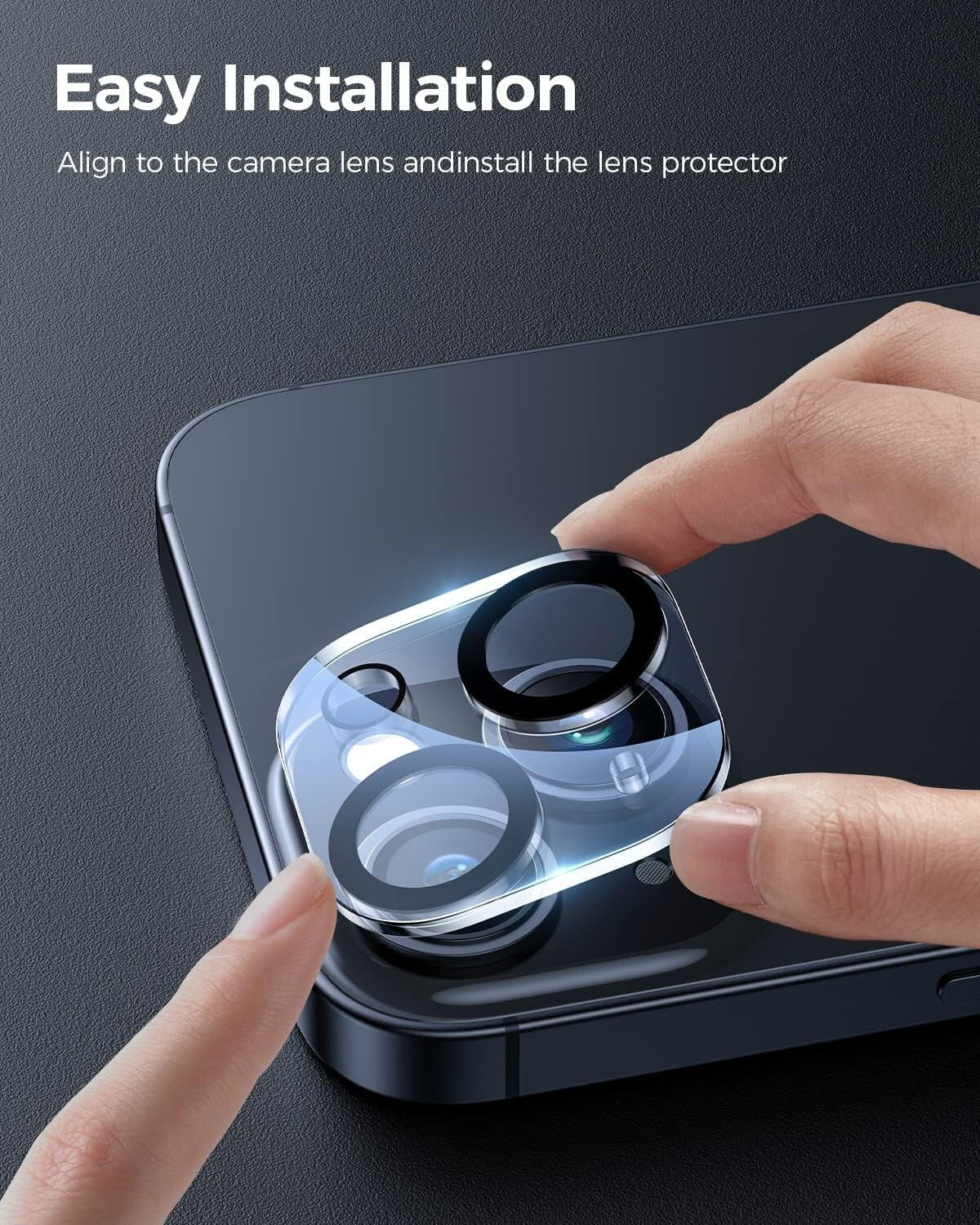 Tempered Glass Camera Lens Protector for iPhone 17 16 15 14 13 12 Pro Max Plus