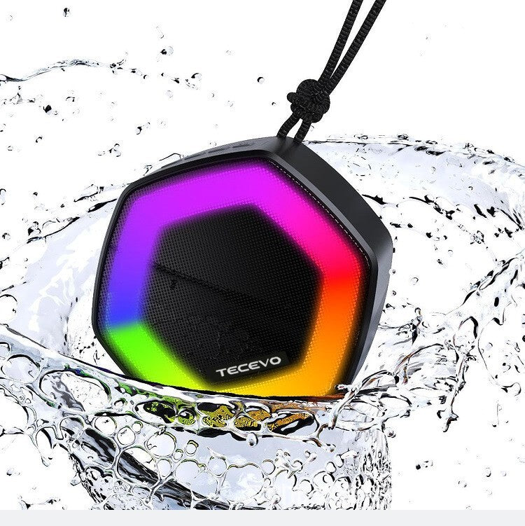 Wave Bluetooth Wireless Speaker Portable Waterproof RGB LED Extra Bass Loud TWS
