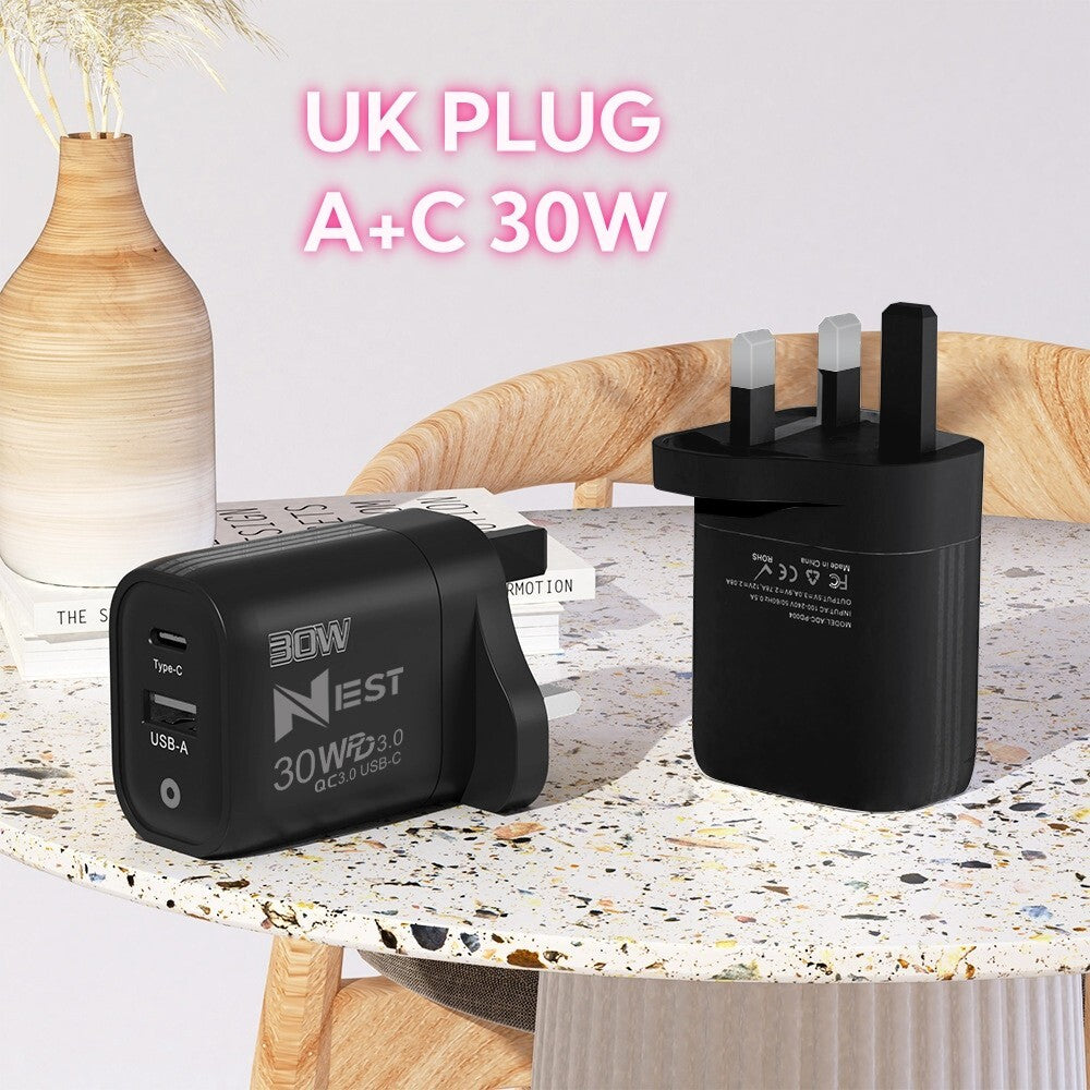 For iPhone 15 16 14 13 12 11 Pro XR Fast Charging 22.5W USB-C PD Plug Charger