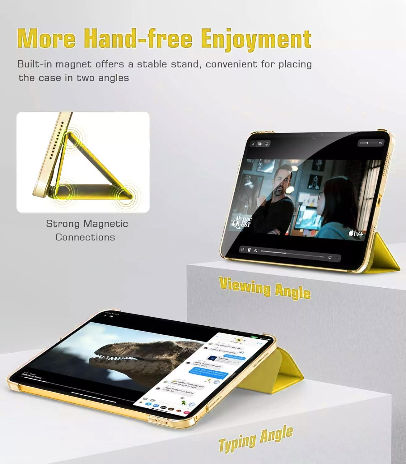 Leather Magnetic Smart Case for Apple iPad