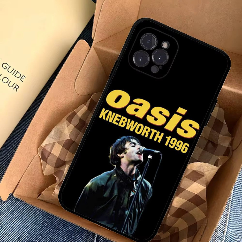 Rock Band Oasis Phone Case iPhone 17 16 15 14 13 12 Air/Max/Pro/Pro Max/Plus