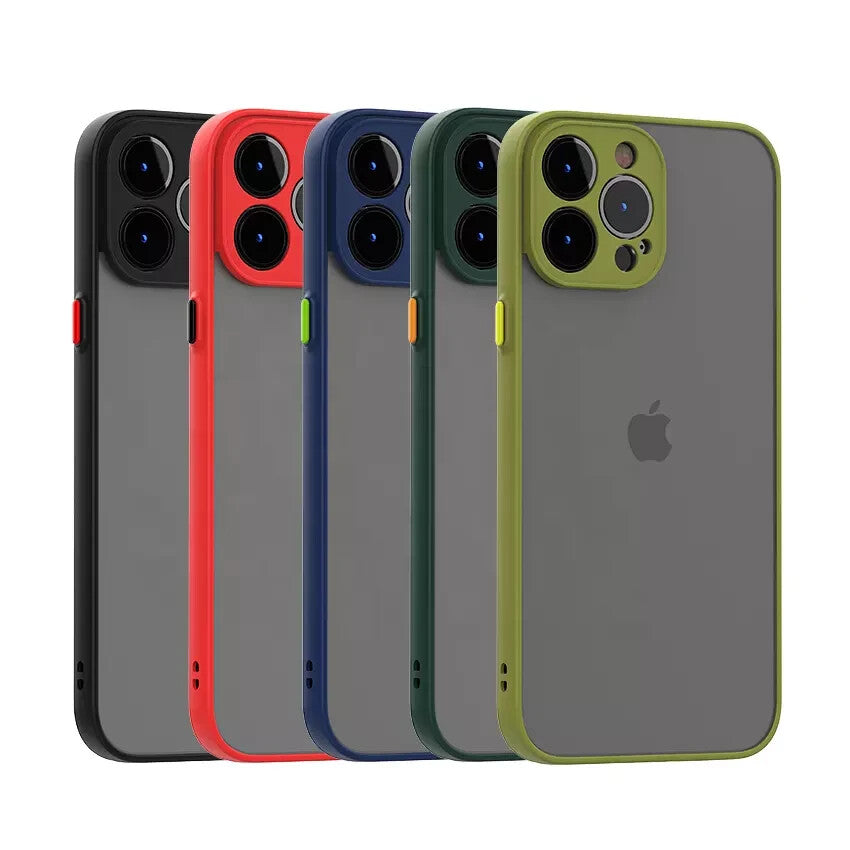 Case for iPhone 17 16 15 14 Pro Max 13 12 11 Plus 7 8 Mini Shockproof Cover