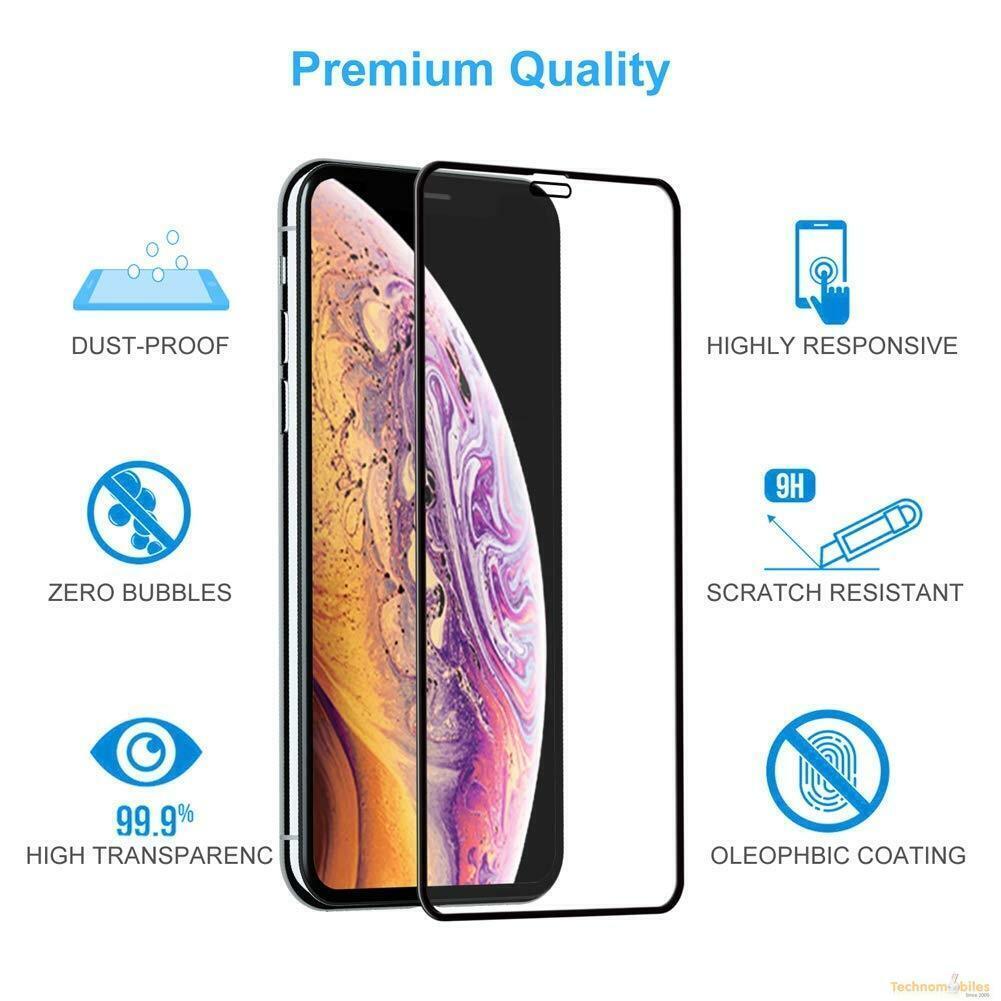 2 PACK Tempered Glass Screen Protector for iPhone's