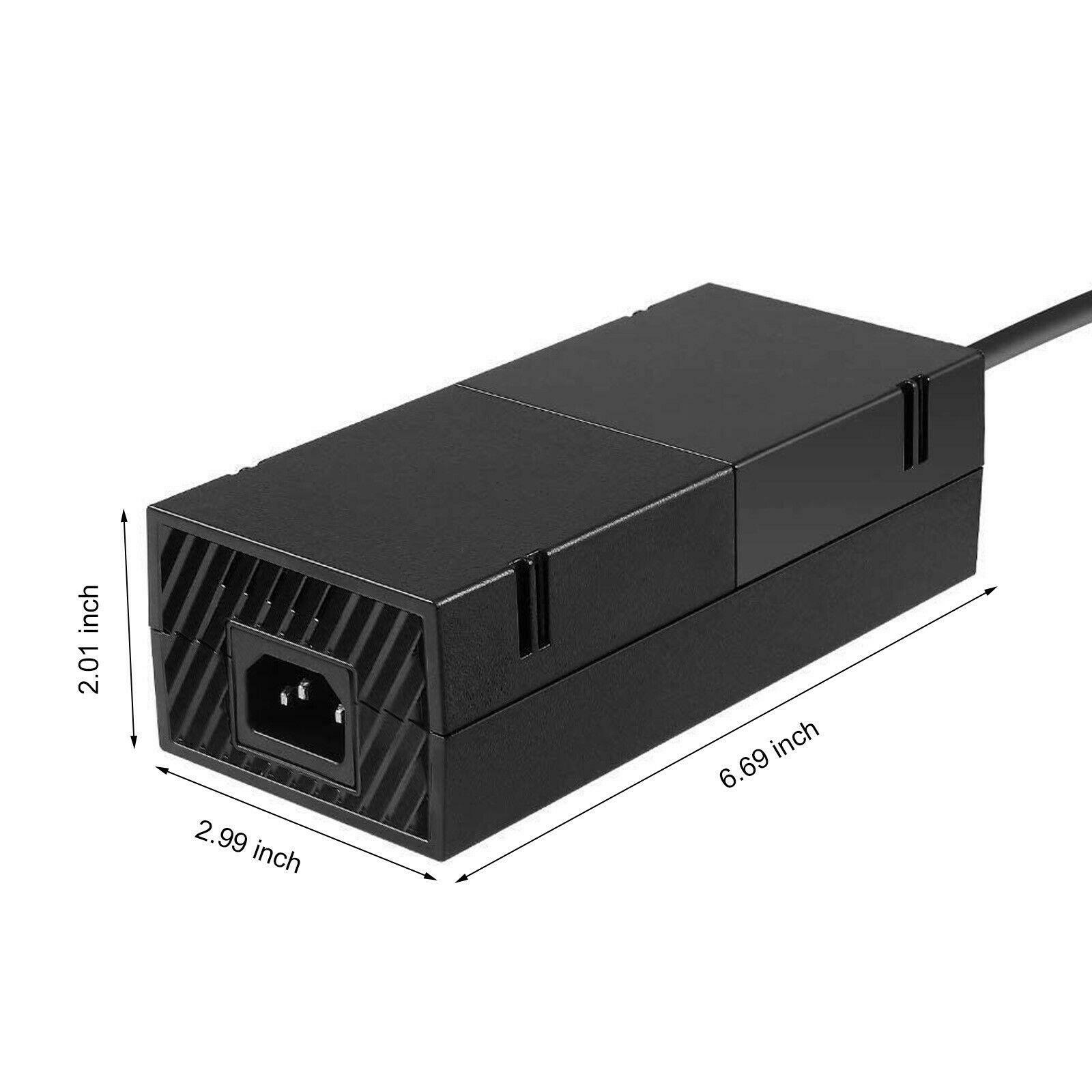 For XBOX ONE Power Supply Brick Console With AC Adapter UK Power Cable Charger
