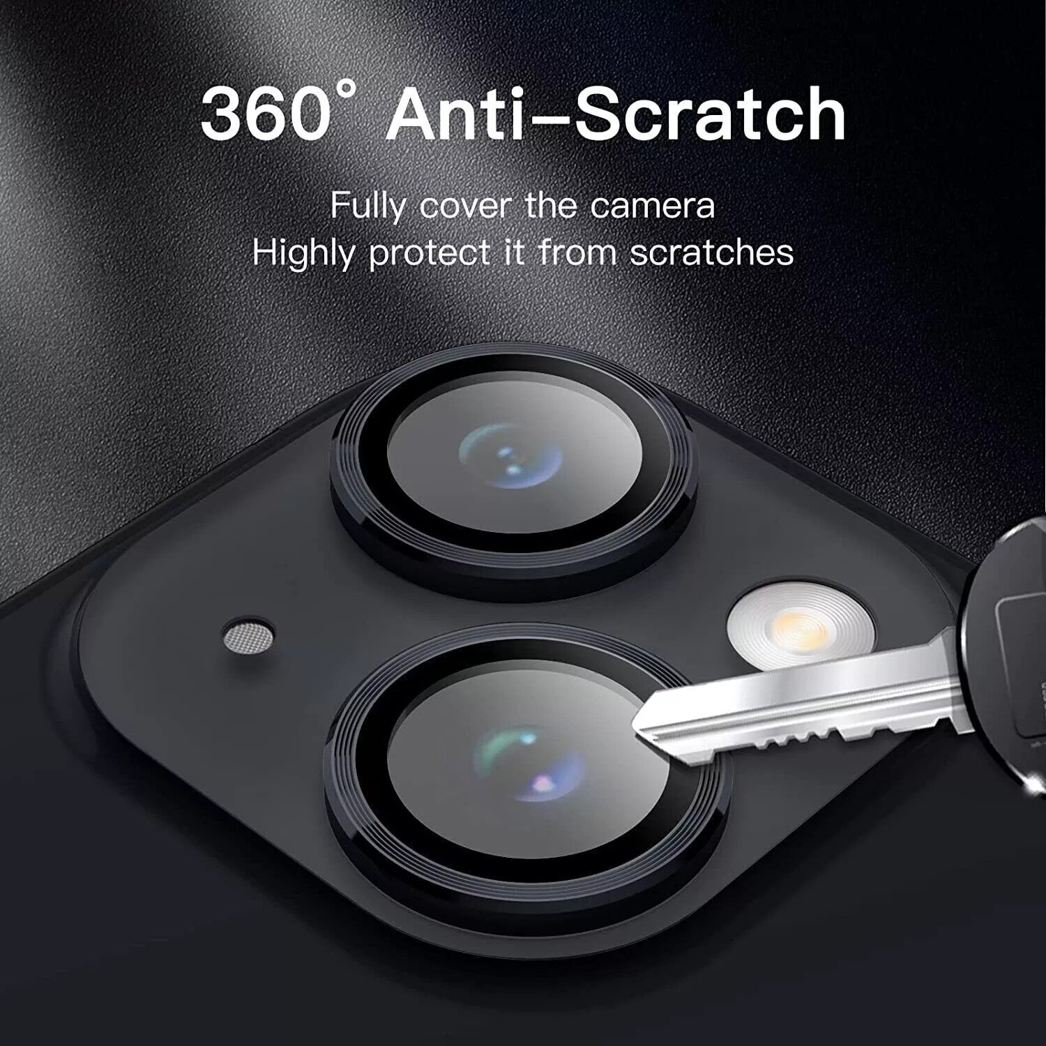 Camera LensGlass Protector Metal Ring for iPhone 17 Pro 14Pro 15Pro 16Pro 17E 13