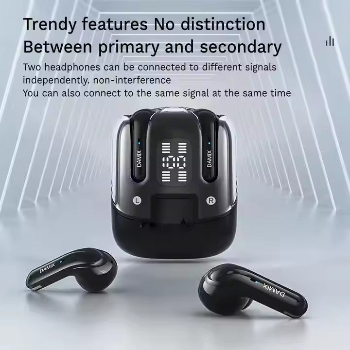 TWS Wireless Earbuds Bluetooth 5.5 Earphones 4 ENC Mics IP7 For Android & iPhone