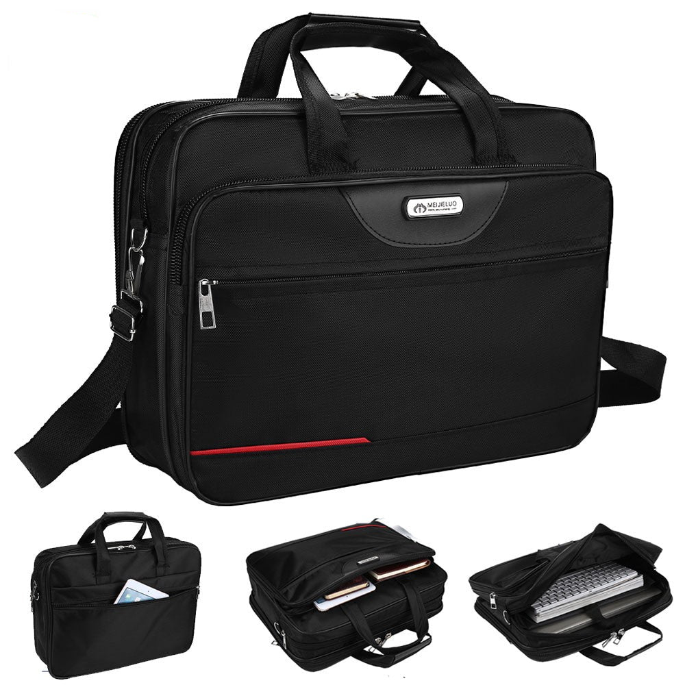 Laptop Waterproof Mens Business Briefcase Computer Shoulder Bag