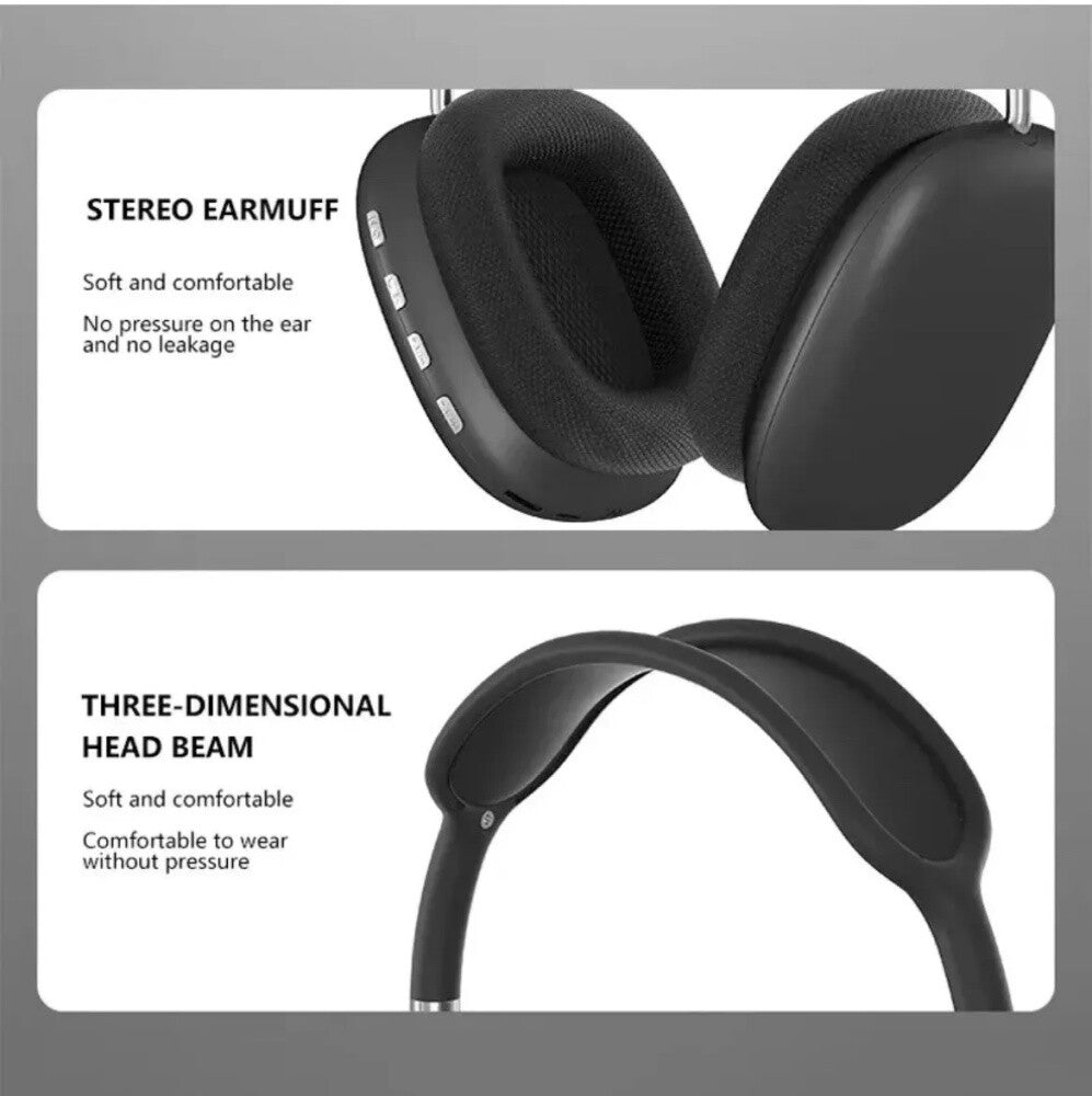 Wireless Bluetooth Headphones with Noise Cancelling 5.3 UK