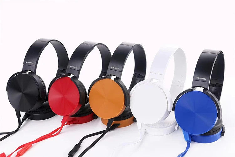 Wired Headphone HD Sound Bass HiFi Sound Music Stereo