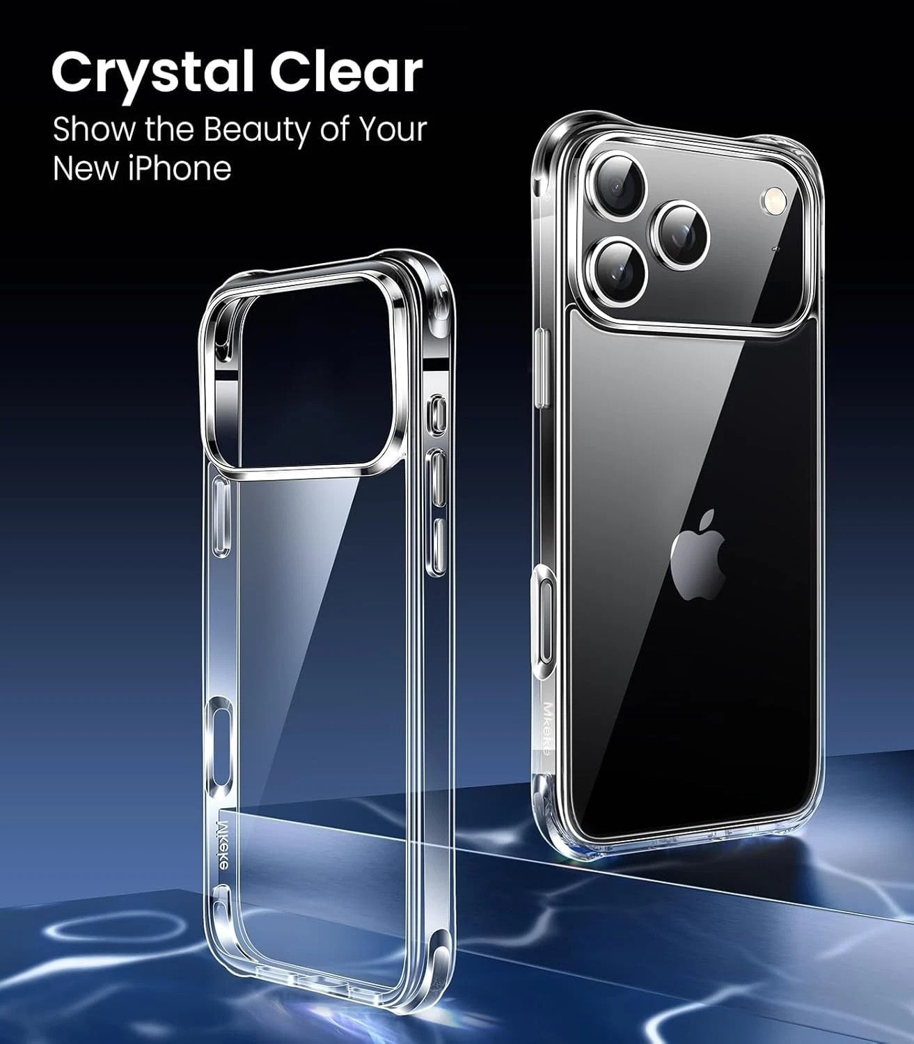 Case for iPhone 17 Clear Shockproof Case Phone Cover