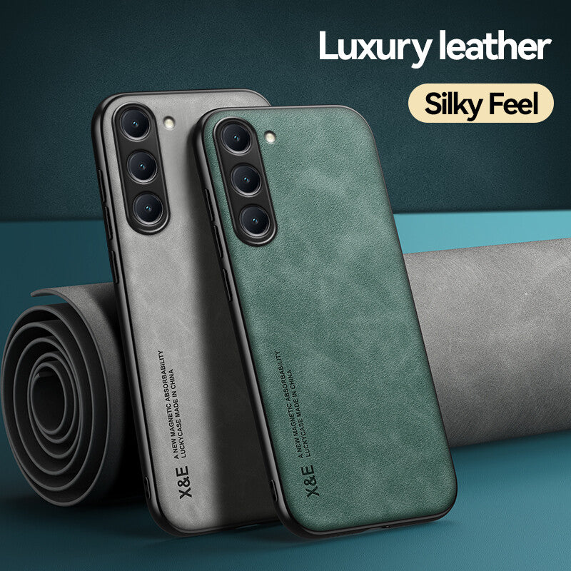 Shockproof Magnetic Leather Cover For Samsung Galaxy S Ultra Plus