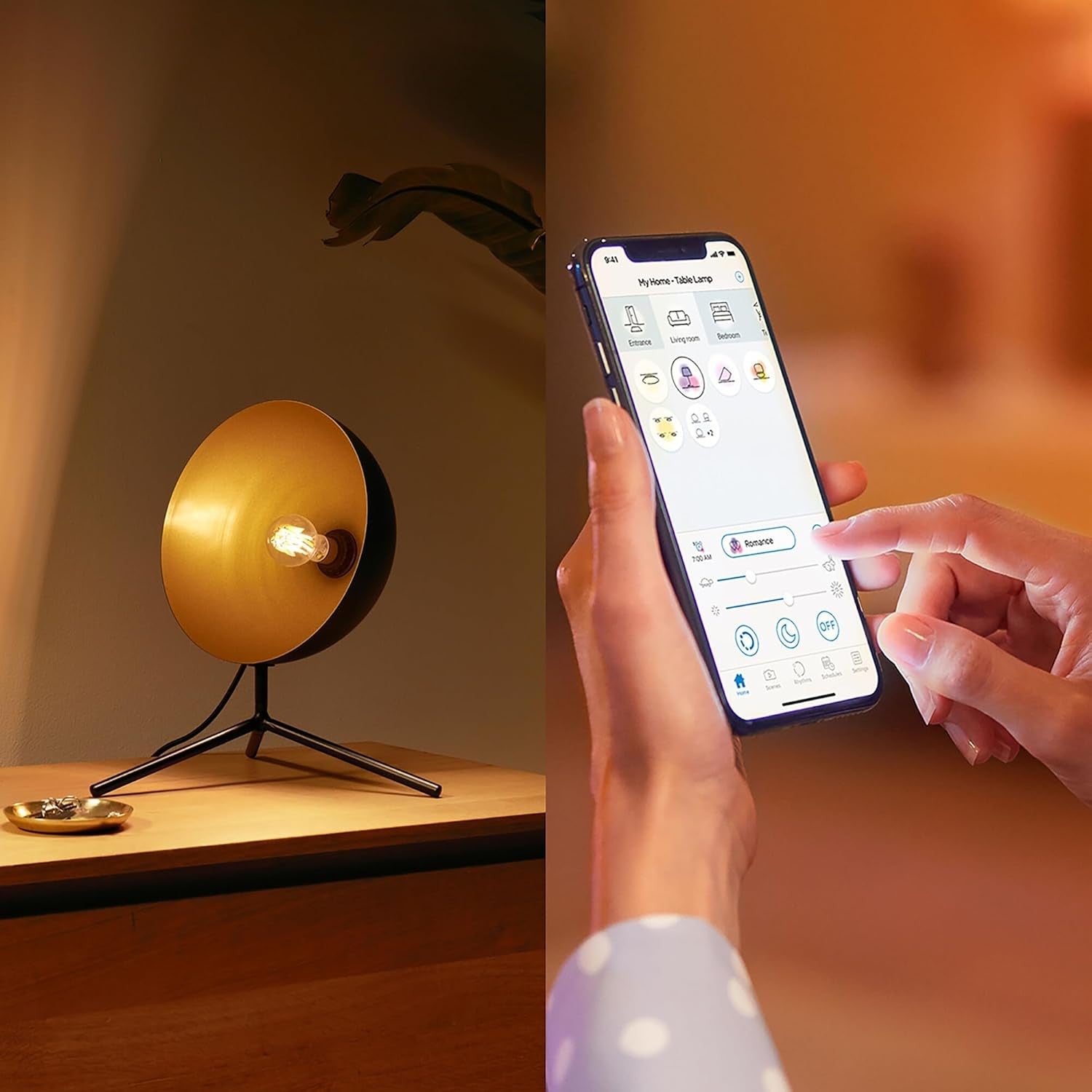Philips Smart WiZ LED Light Bulb E27 903 Lumens Dimmable Cool Warm White Alexa