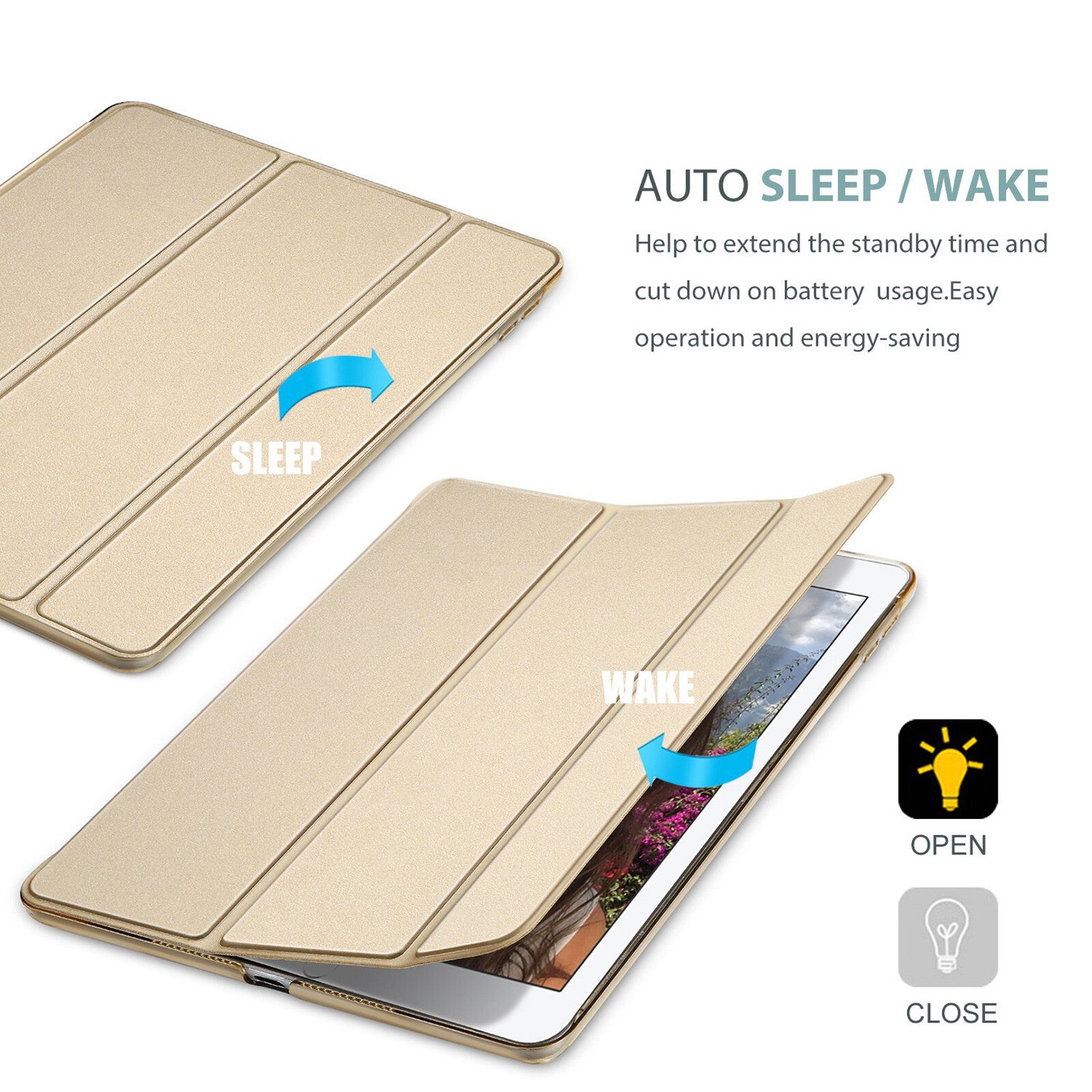 iPad Smart Multi Colour Case