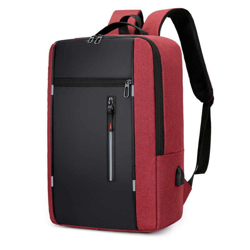 Laptop backpack case up to 15.6" USB charging port Anti Theft