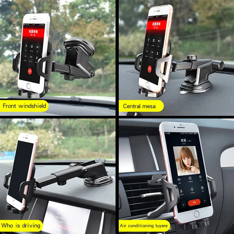 Car Phone Holder Universal Mount Mobile iPhone Windscreen Dashboard