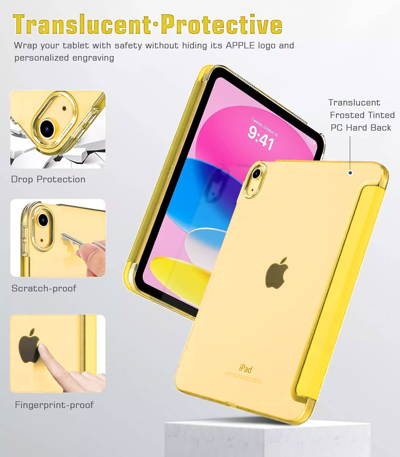 Leather Magnetic Smart Case for Apple iPad