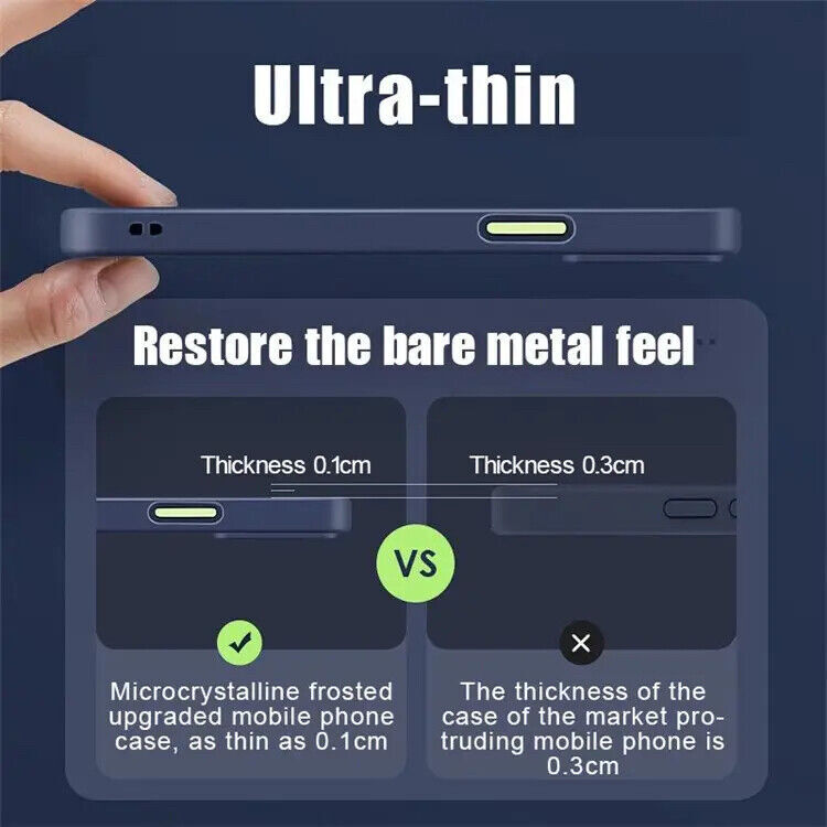 Case for iPhone 17 16 15 14 Pro Max 13 12 11 Plus 7 8 Mini Shockproof Cover