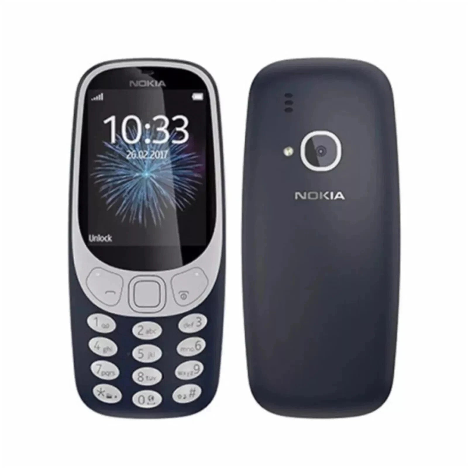 Brand New NOKIA 3310 4G UNLOCKED Mobile Phone - UK Warranty - BLUETOOTH - CAMERA