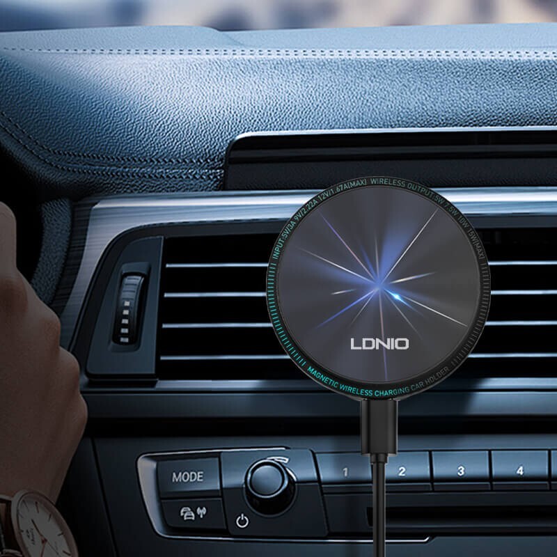 Wireless Charger Car Phone Holder Magnetic