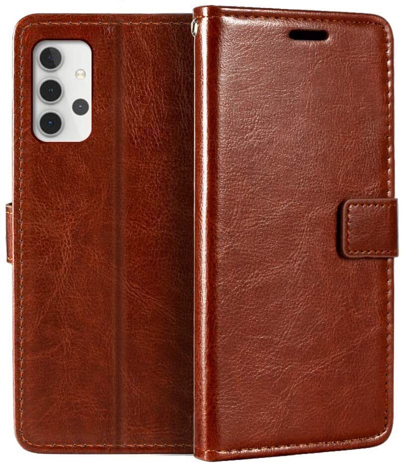 For Samsung Galaxy A17 A16 A15 A14 A13 A12 A55 Wallet Case Leather Phone Cover