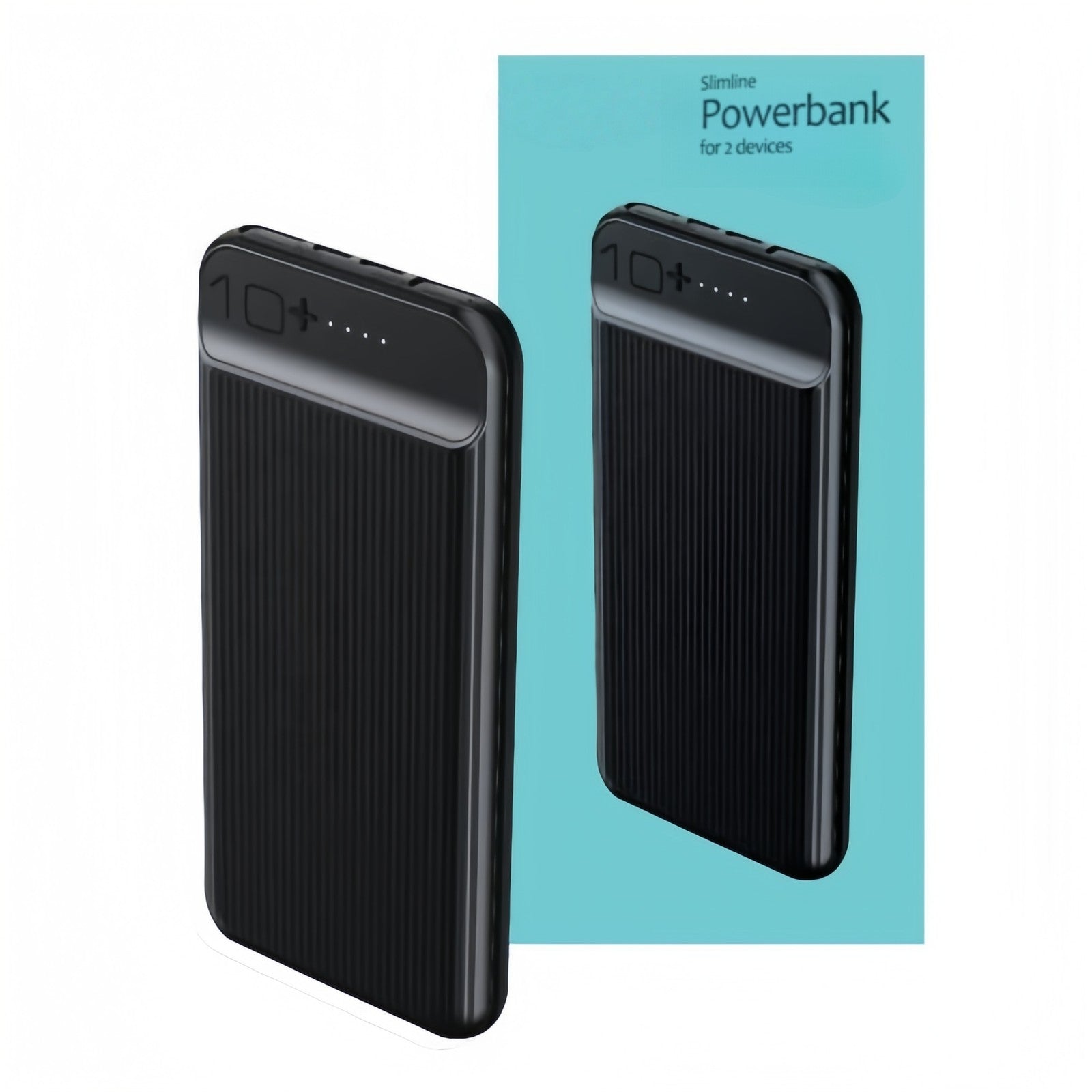 10000mAh Power Bank Portable Fast Charger Pack Battery 2 USB for Mobile Phone