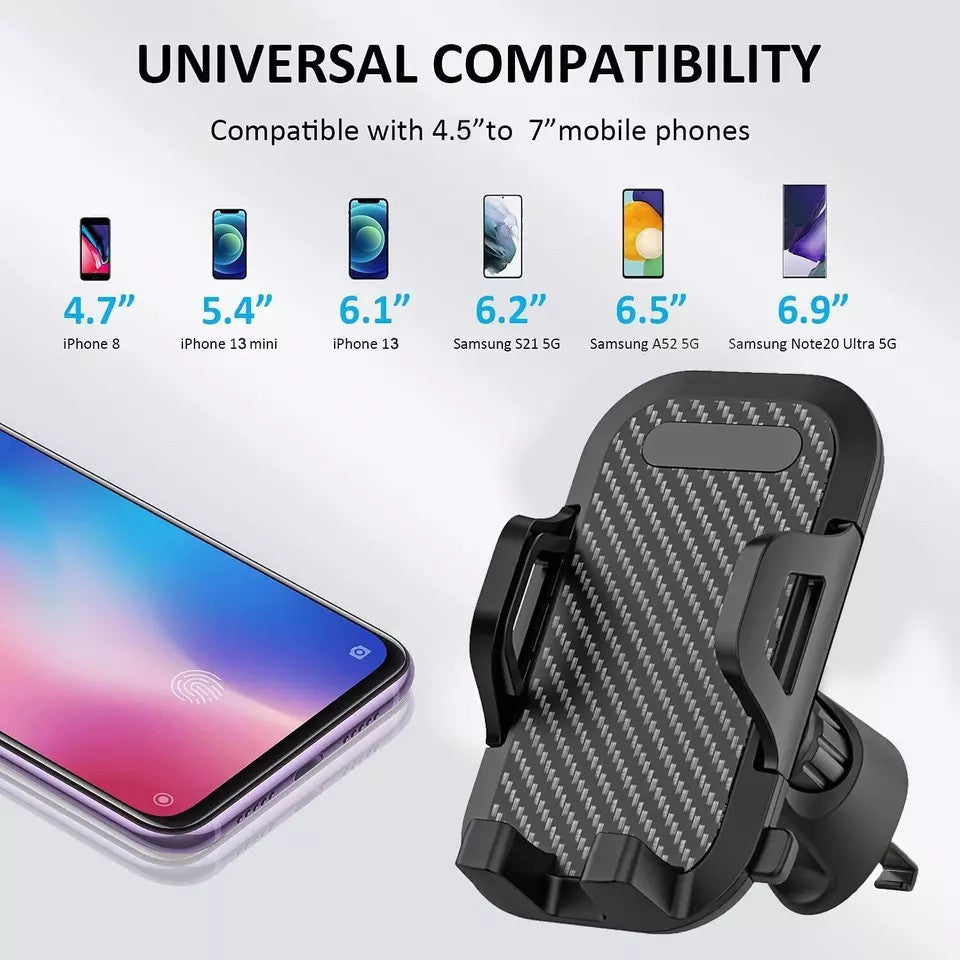 Car Phone Holder Universal Mount Mobile iPhone Windscreen Dashboard