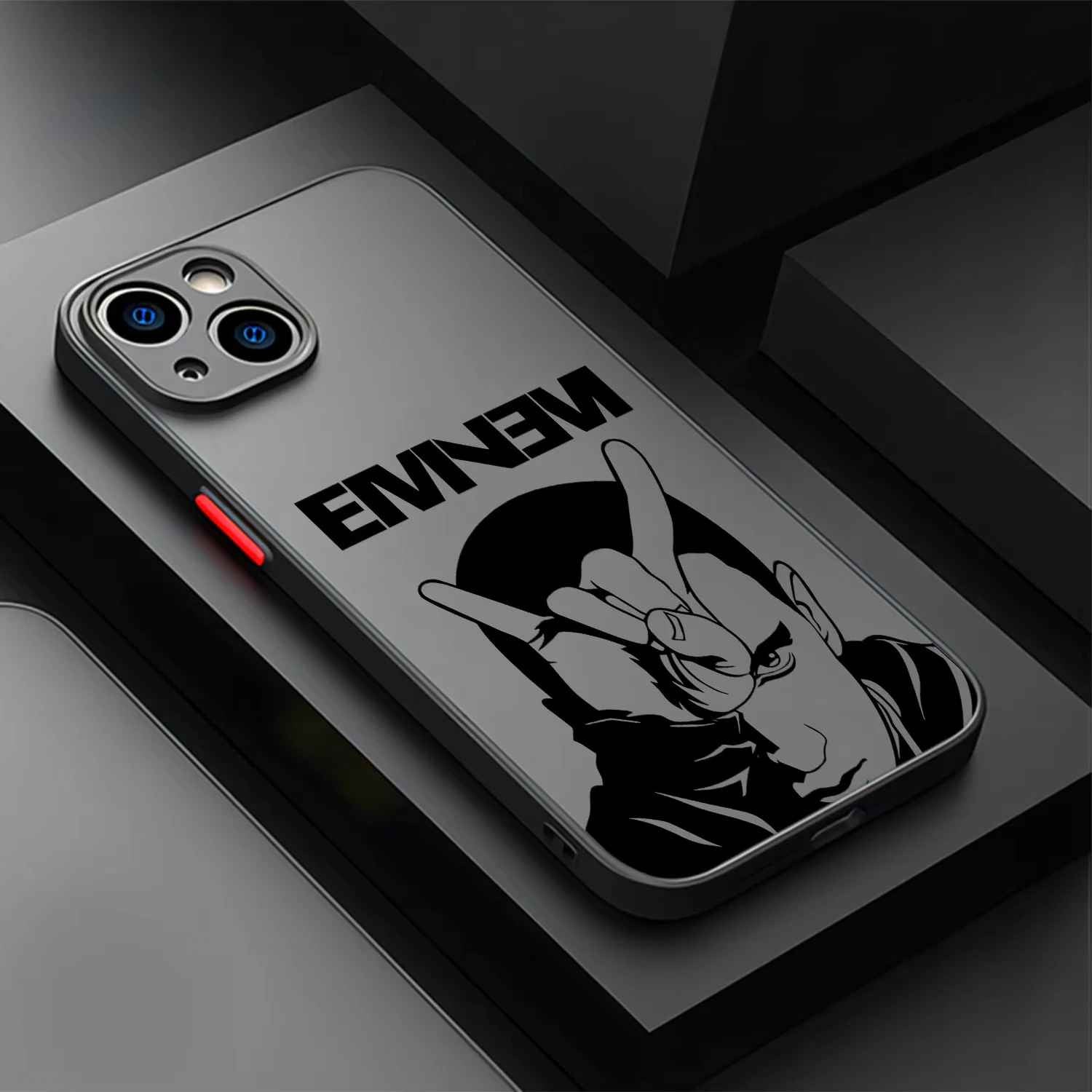 Rap Music Inspired Matte Phone Case For iPhone 7 to 16 Pro Max Cover UK Delivery