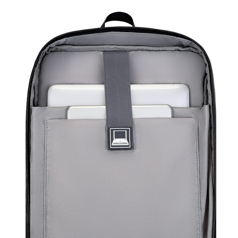 Laptop Backpack Large Lightweight Business Travel Bag Anti-Theft Lock