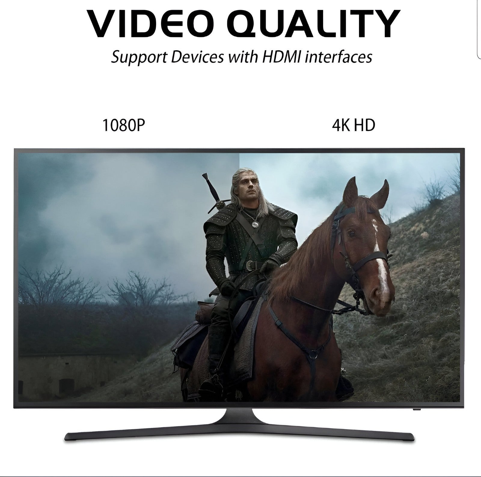 4K HDMI Cable 2.0 UltraHD High Speed 2160p 0.5m/1m/2m/3m/5m/10m/15m Premium Lead