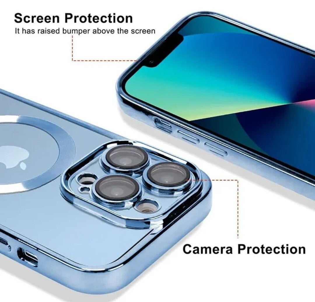 Case For iPhone 16 Pro Max 14 13 12 15 17 Pro 17E 16 Shockproof Magsafe Magnetic