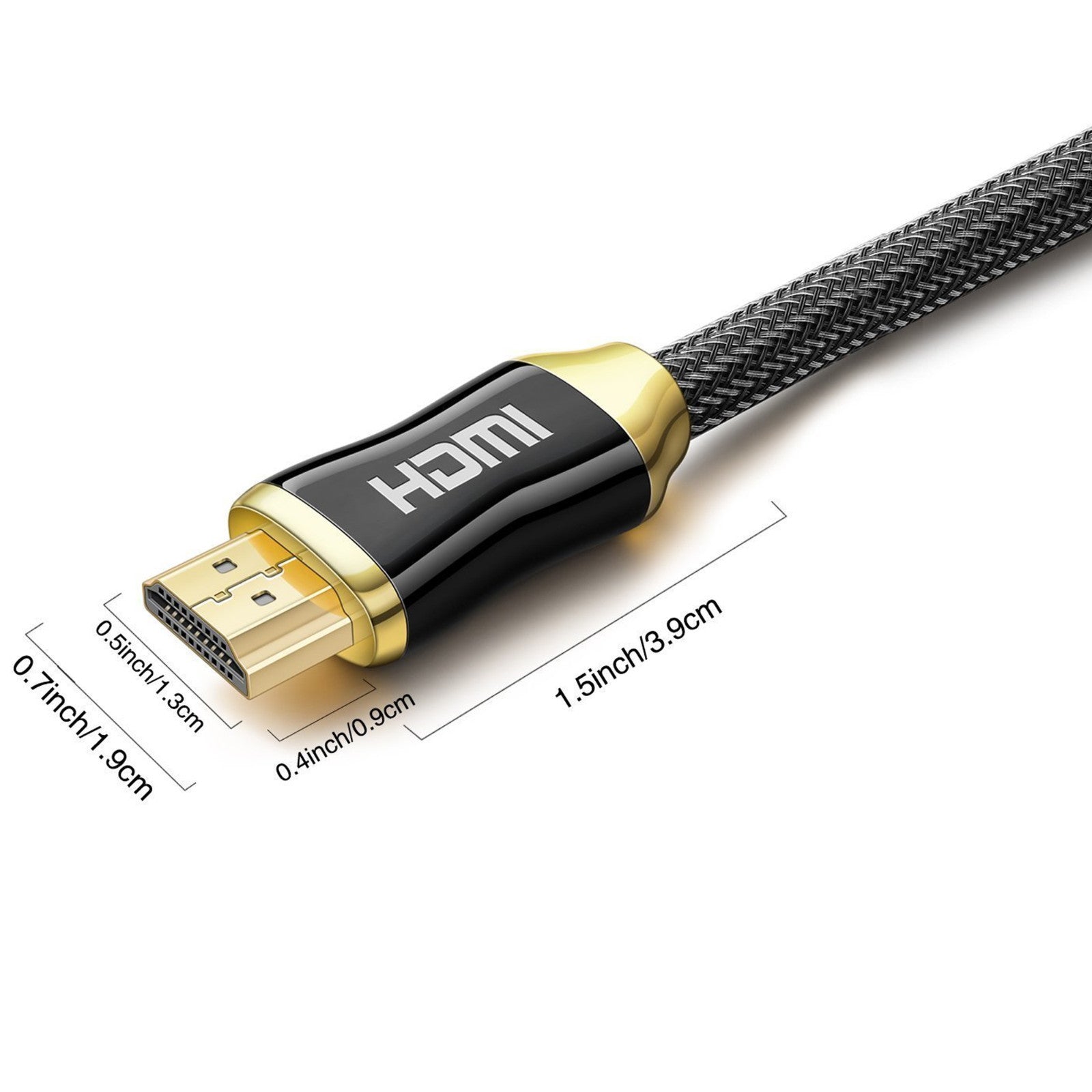 HDMI 2.0 4K Premium Braided Gold-Plated Cable