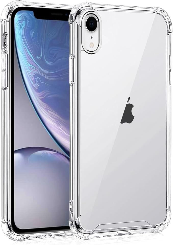 Case For iPhone 16 15 14 Pro Max Plus 13 11 12 7 8 Clear Cover Shockproof