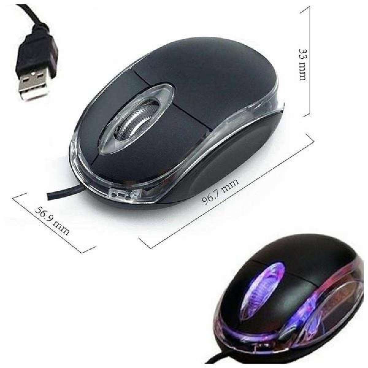 USB Wired OPTICAL Keyboard Mouse PAD MAT Combo Set UK layout PC Laptop Desktop
