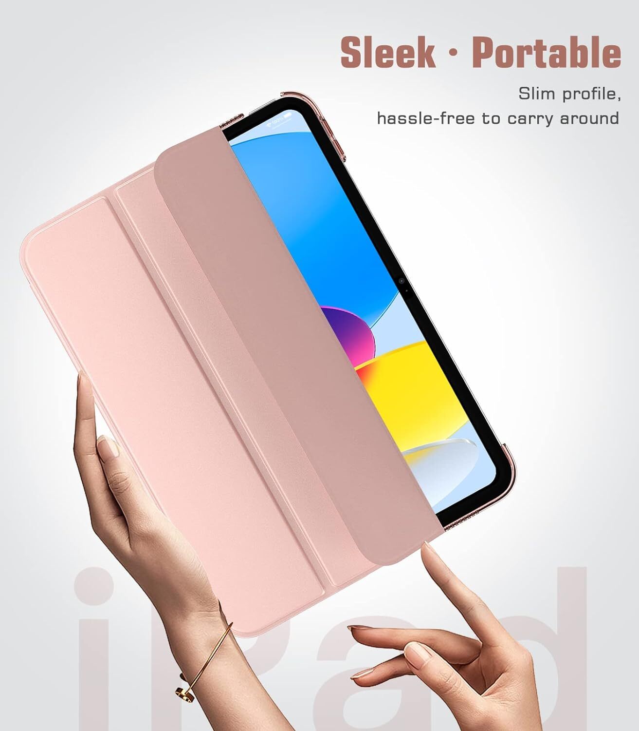 Leather Magnetic Smart Case for Apple iPad