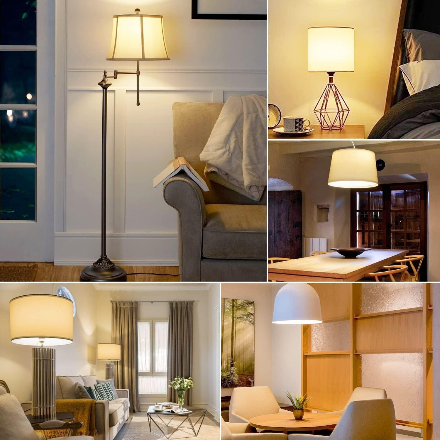 Philips B22 LED Light Bulb GLS 4.2W 470 Lumens Warm White 2700K 6 Pack
