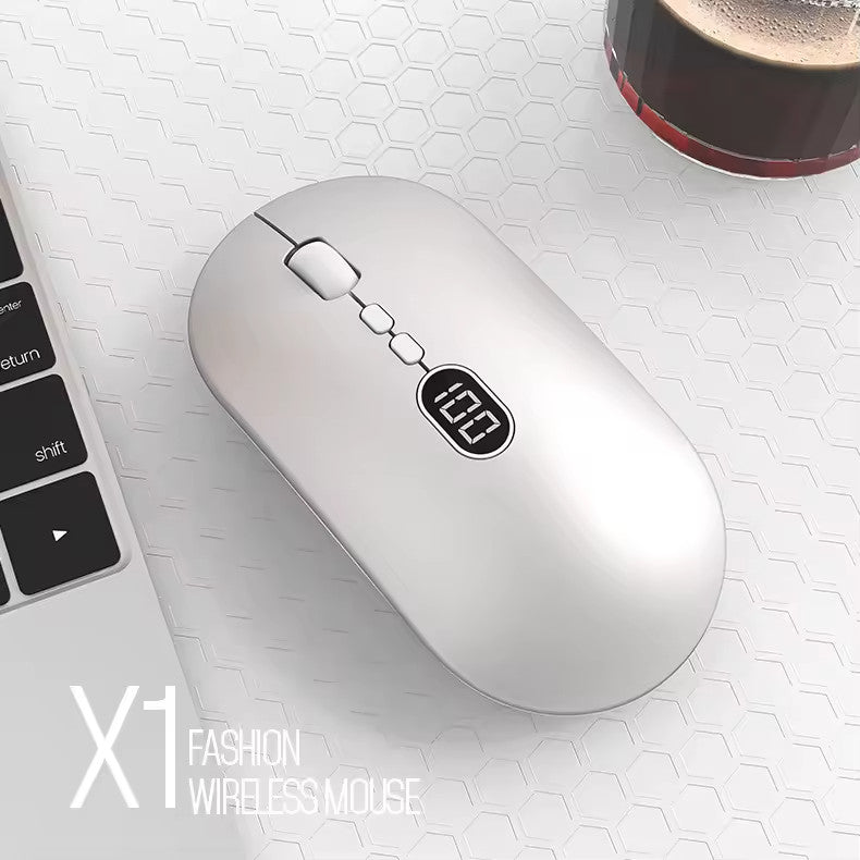 2.4Ghz Wireless Ultra Slim USB Rechargeable Mouse Cordless