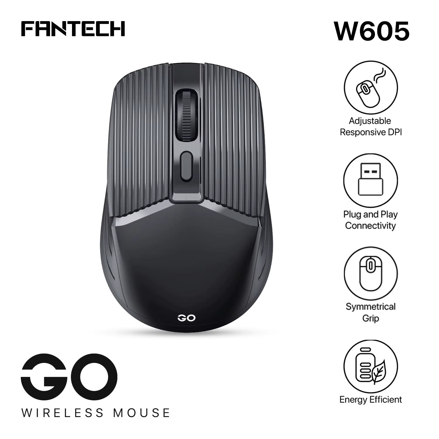 Wireless Slim USB Mouse Mini Optical For Pc Mac Laptop