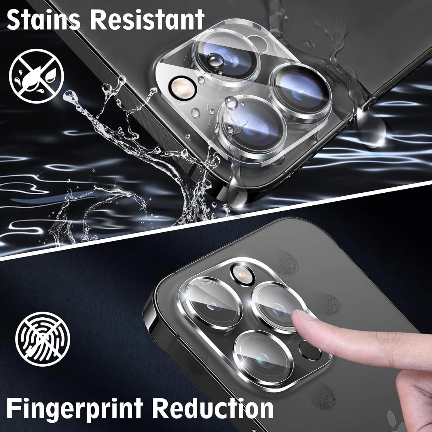 Tempered Glass CAMERA LENS Cover Protector for Iphone 17 Pro Max 16 15 14 13 12