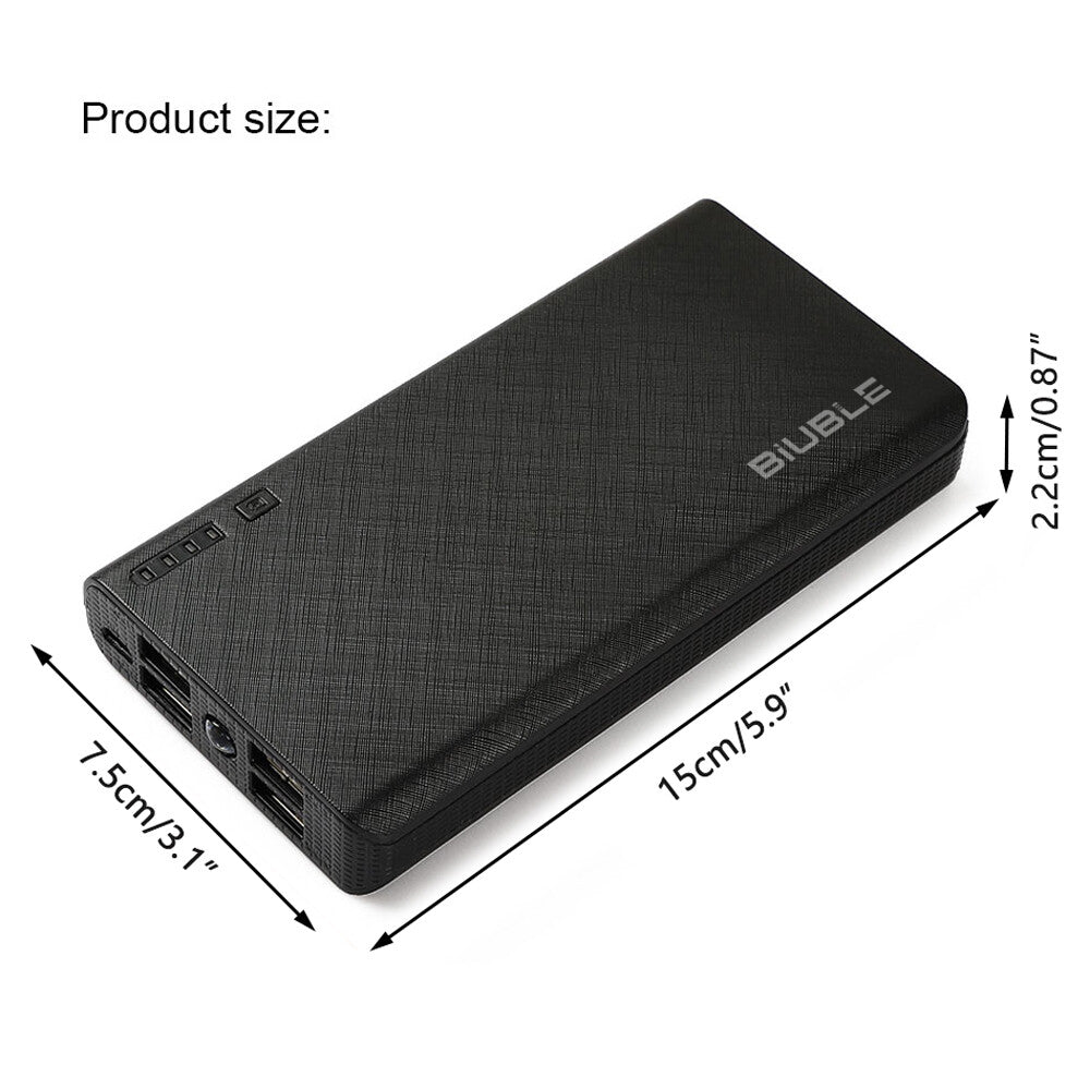 9000000mAh Power Bank 4 USB LED Fast Charger Battery Pack for Mobile Phone
