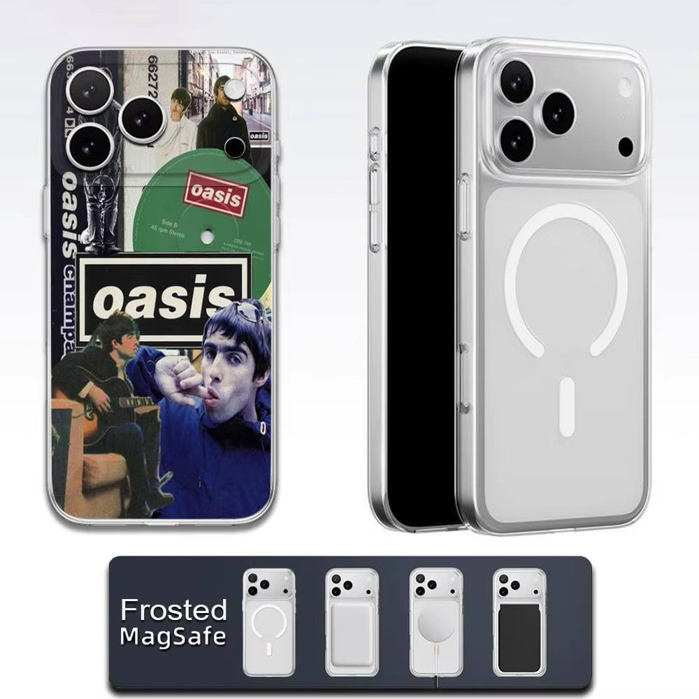 Oasis MagSafe Phone Case for iPhone 17 16 15 14 13 12 11 Air/Plus/Pro/Pro Max
