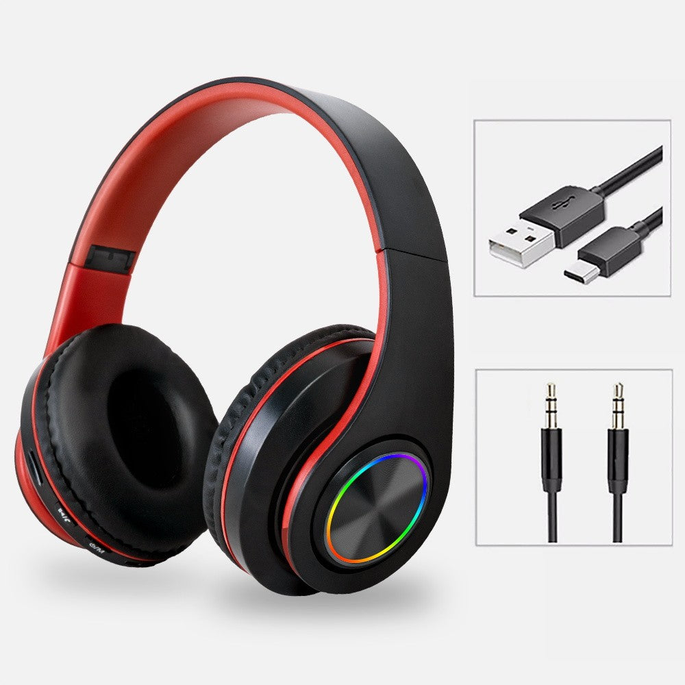 Headphones Bass HiFi Over Ear Headset Earphone Stereo Noise Cancelling Headset