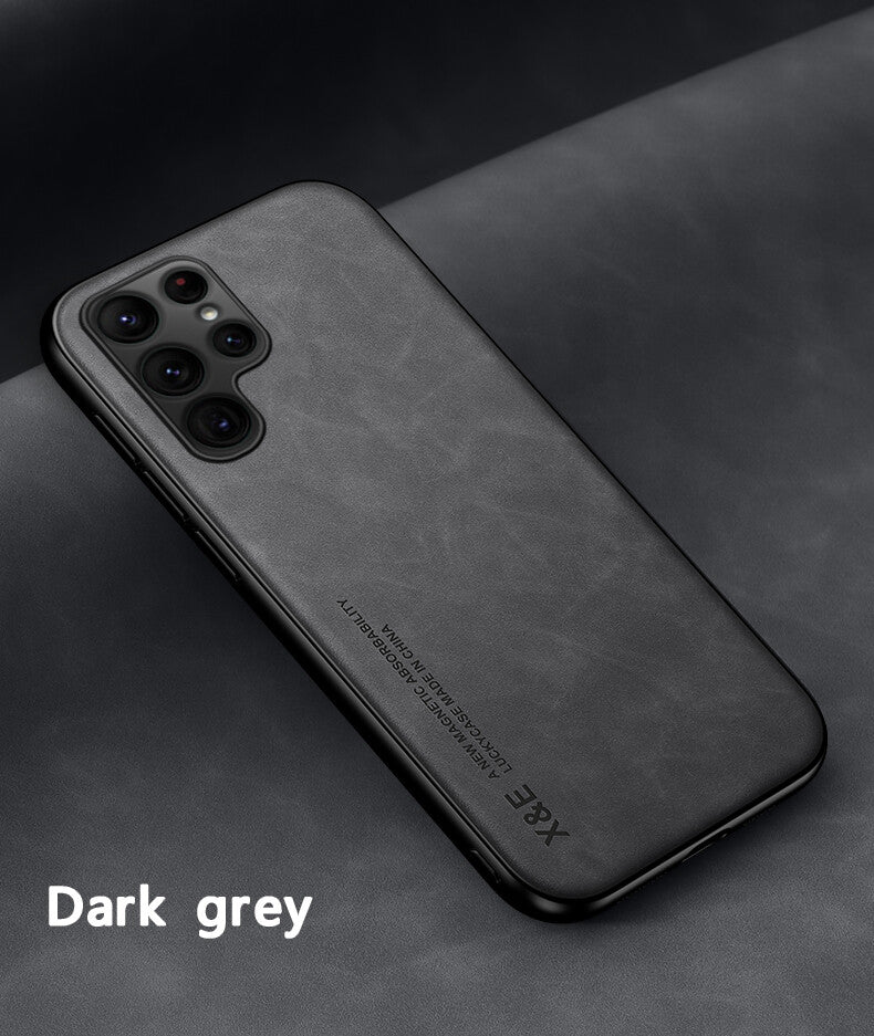 Shockproof Magnetic Leather Cover For Samsung Galaxy S Ultra Plus